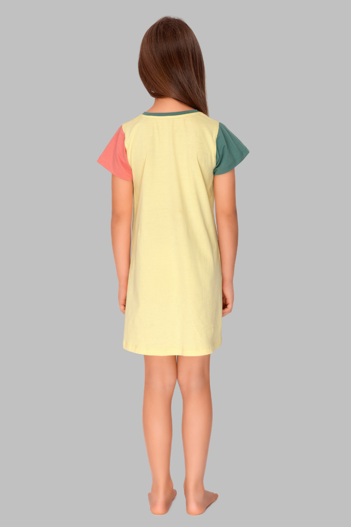 Pretty Kitty Yellow Lounge Frock For Girls DR 25064