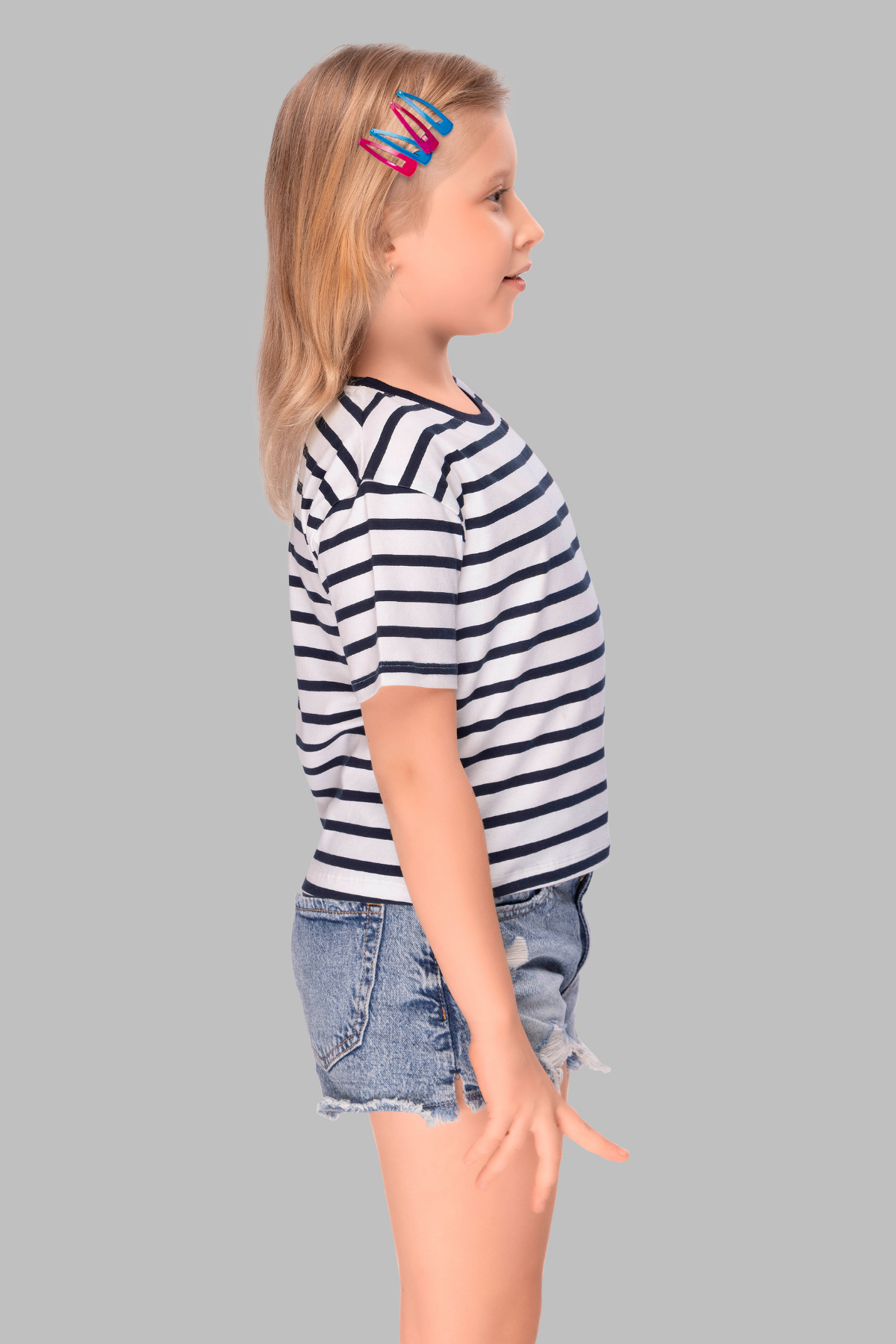 Striped Lounge Tshirts For Girls TEE 25114