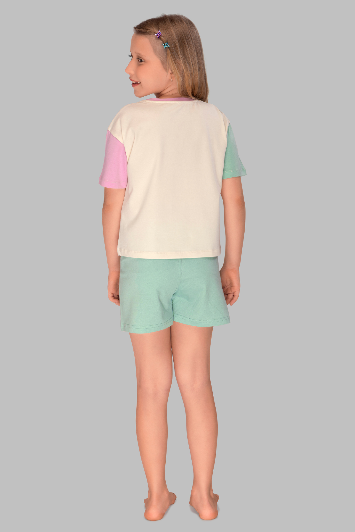 Twinning Top Shorts Set For Moms