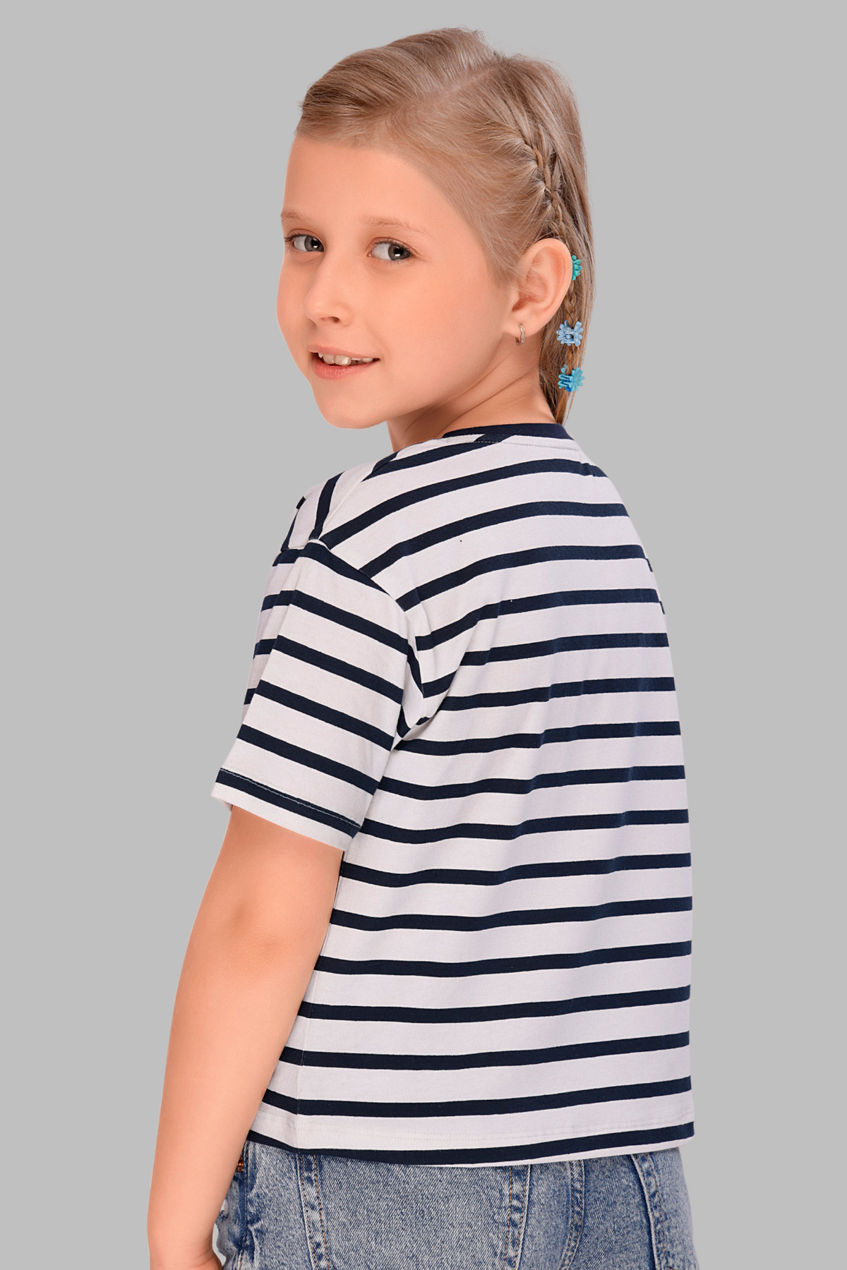 Striped Lounge Tshirts For Girls TEE 25114