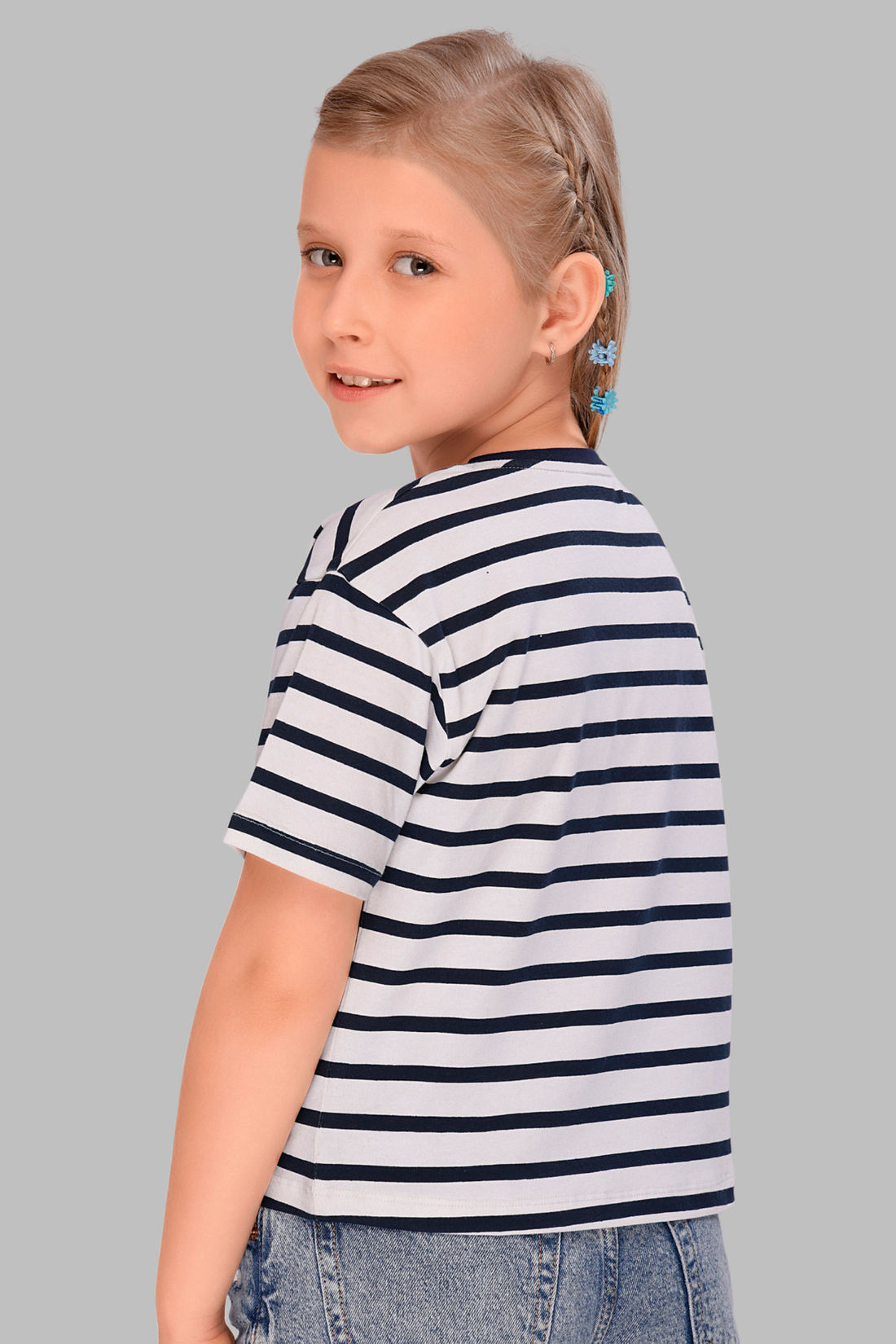 Striped Lounge Tshirts For Girls TEE 25114