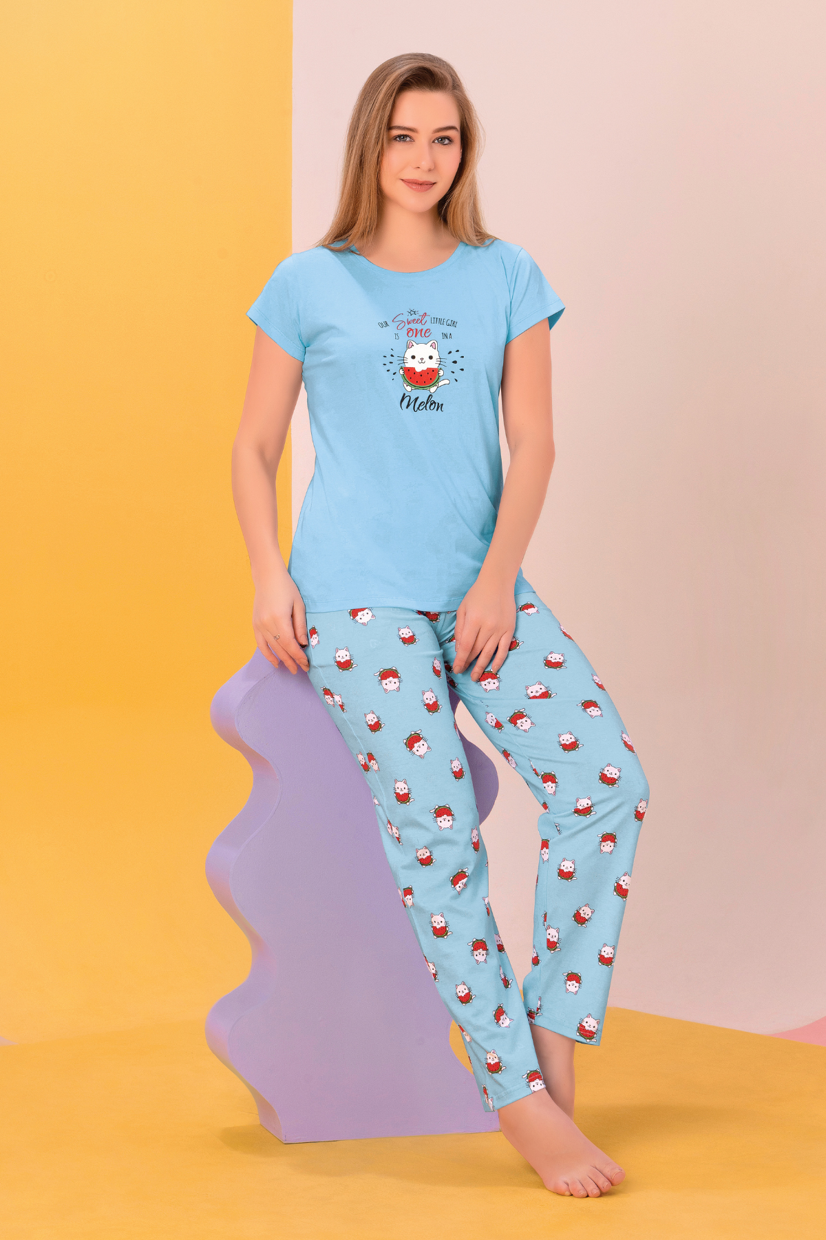 Twinning Top Pajama Set For Moms