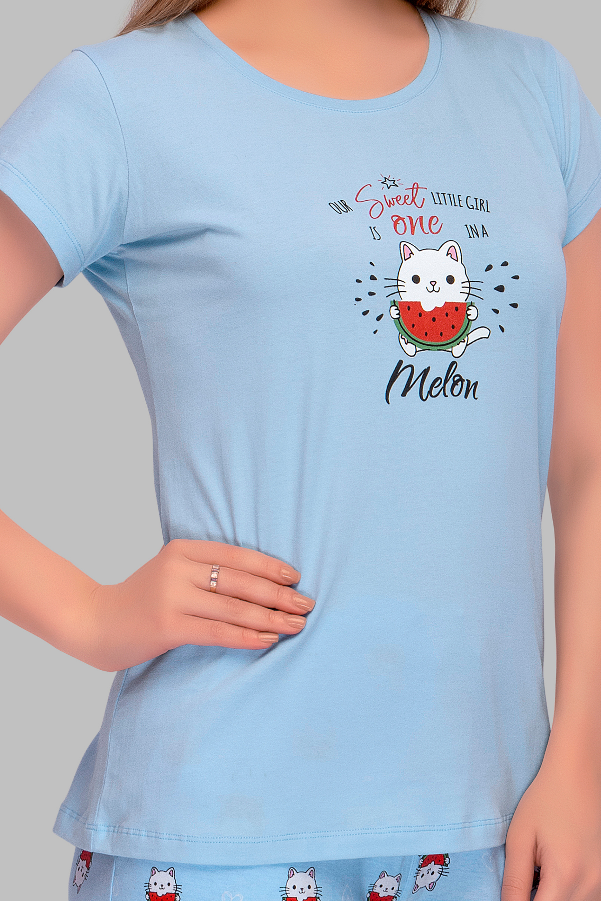 Twinning Top Pajama Set For Moms