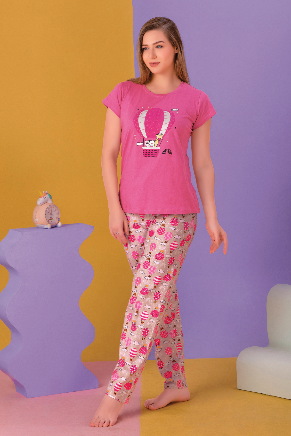 Twinning Top Pajama Set For Moms