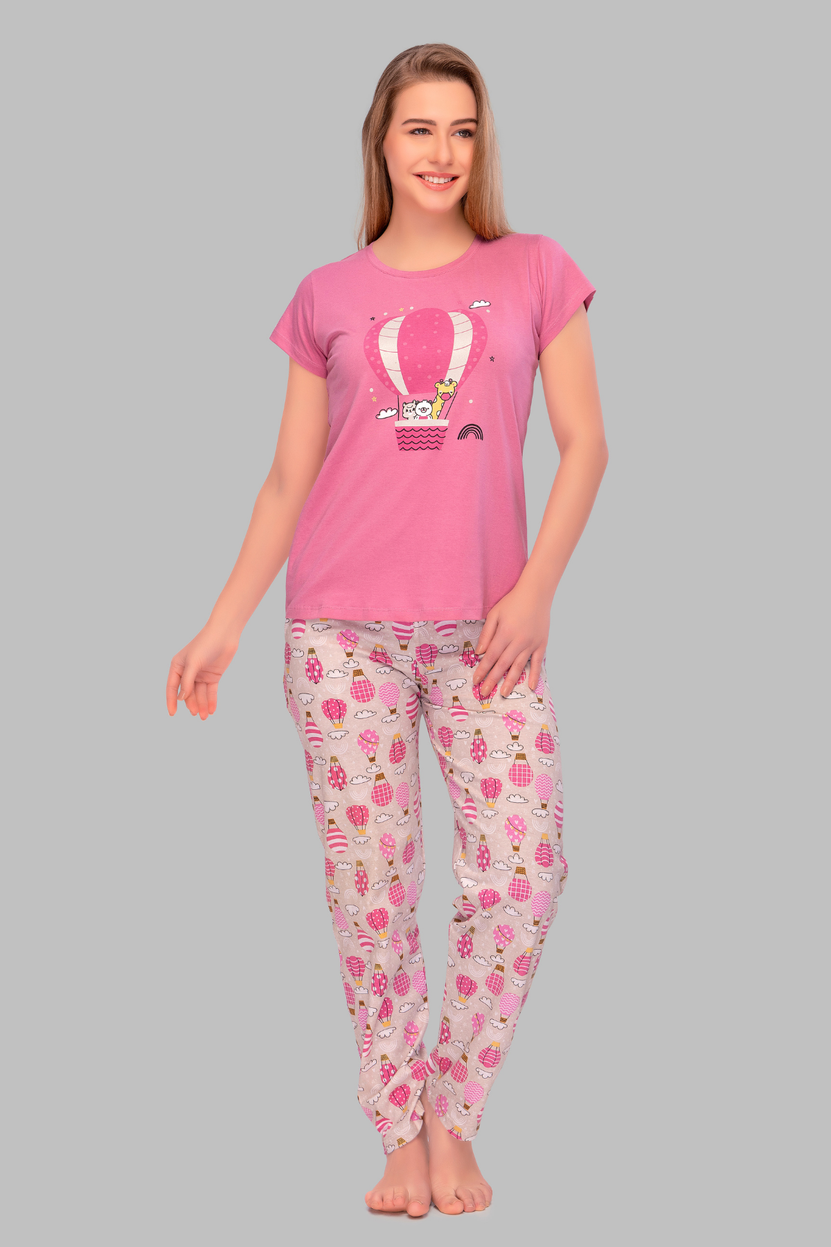 Twinning Top Pajama Set For Moms