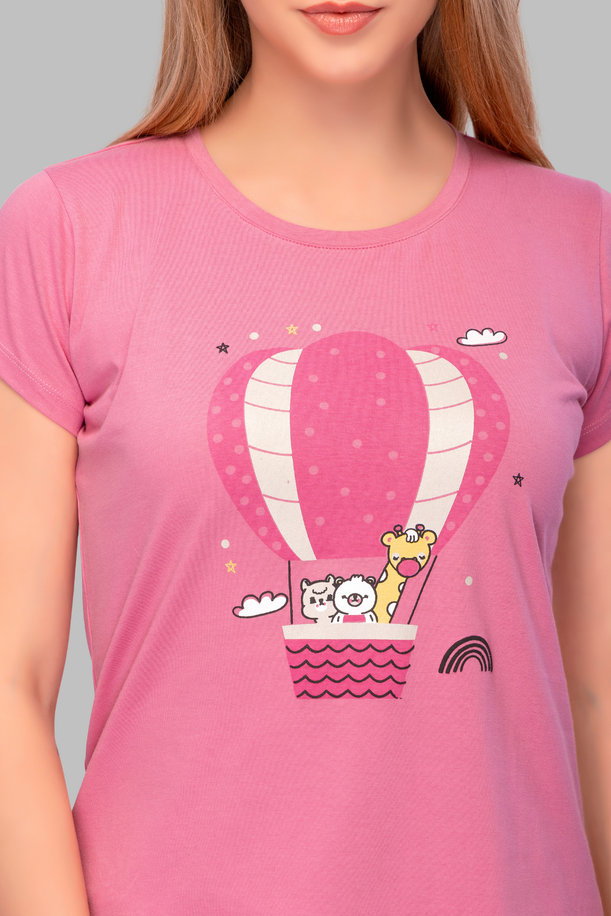 Twinning Top Pajama Set For Moms