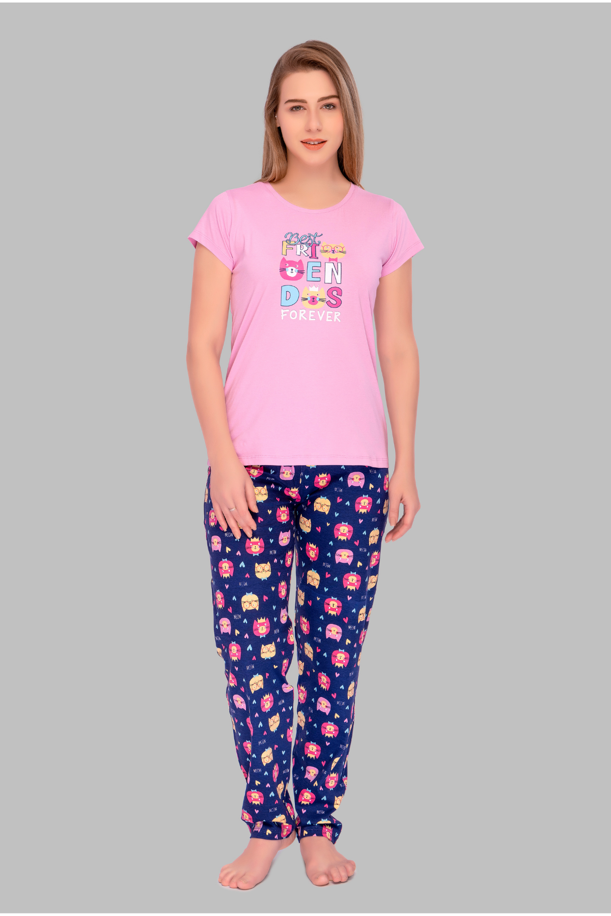 Twinning Top Pajama Set For Moms