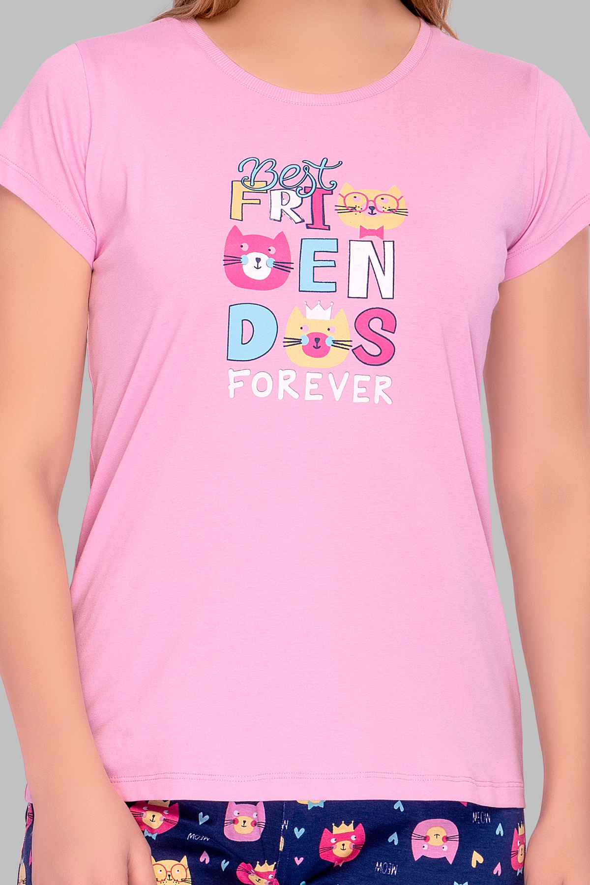 Twinning Top Pajama Set For Moms