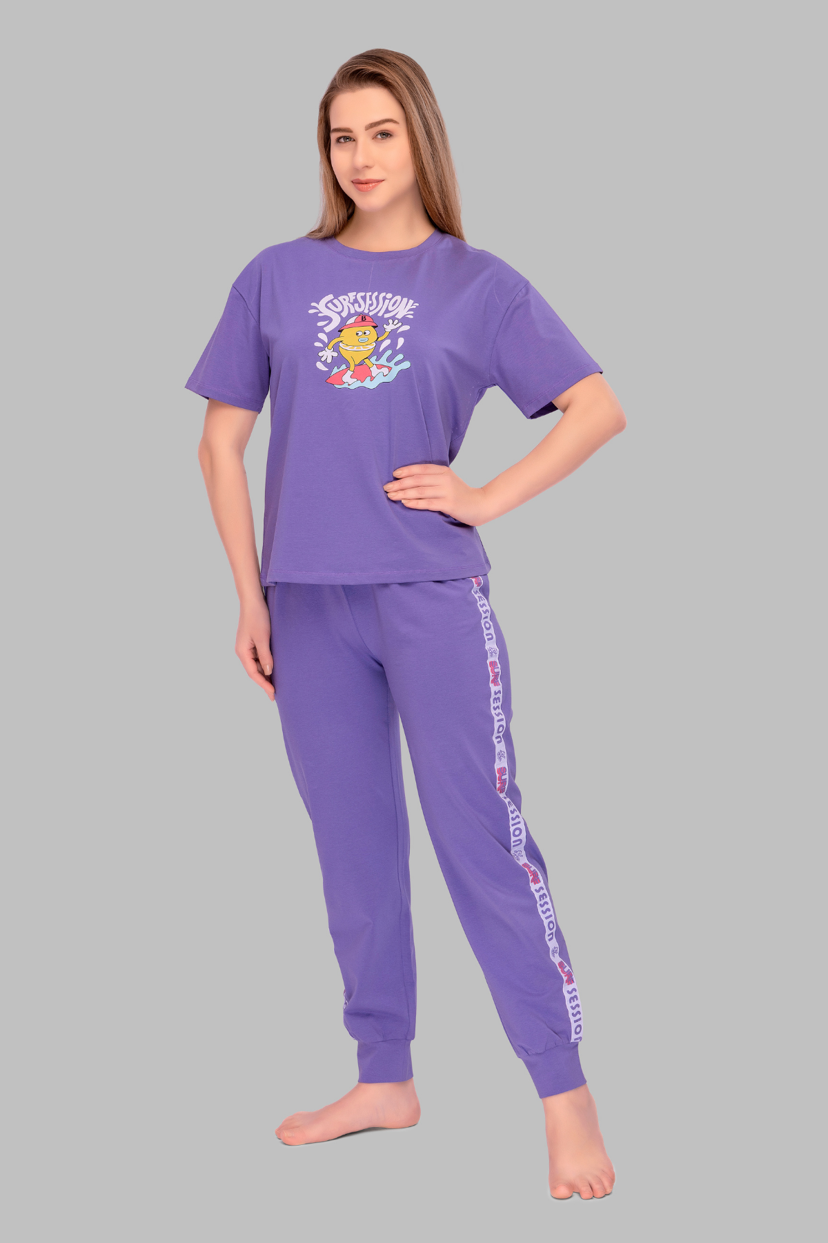 Twinning Top Pajama Set For Moms