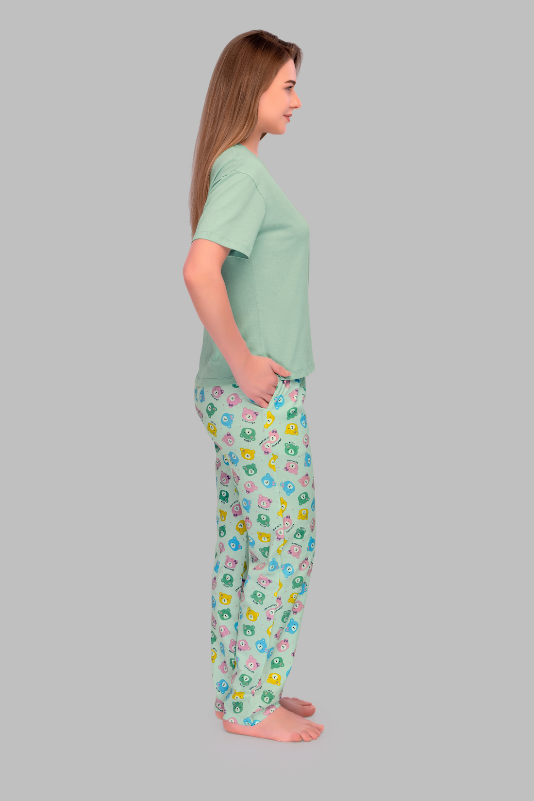 Twinning Top Pajama Set For Moms
