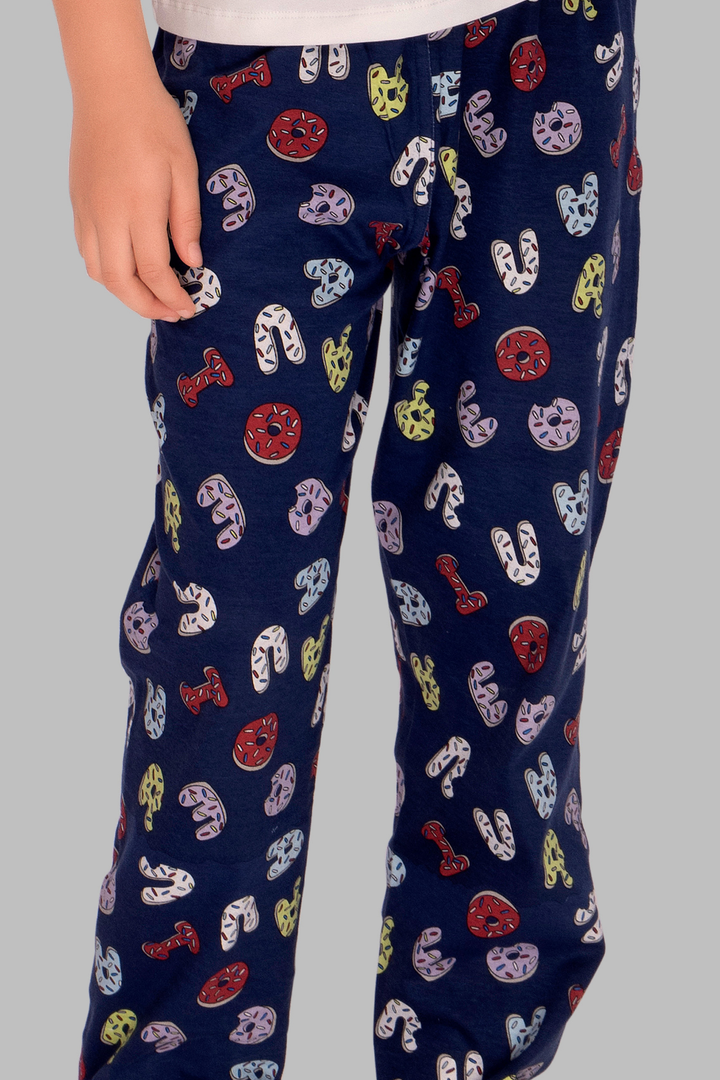 Sleep & Spell: Letter Print Pajamas PJ 25007