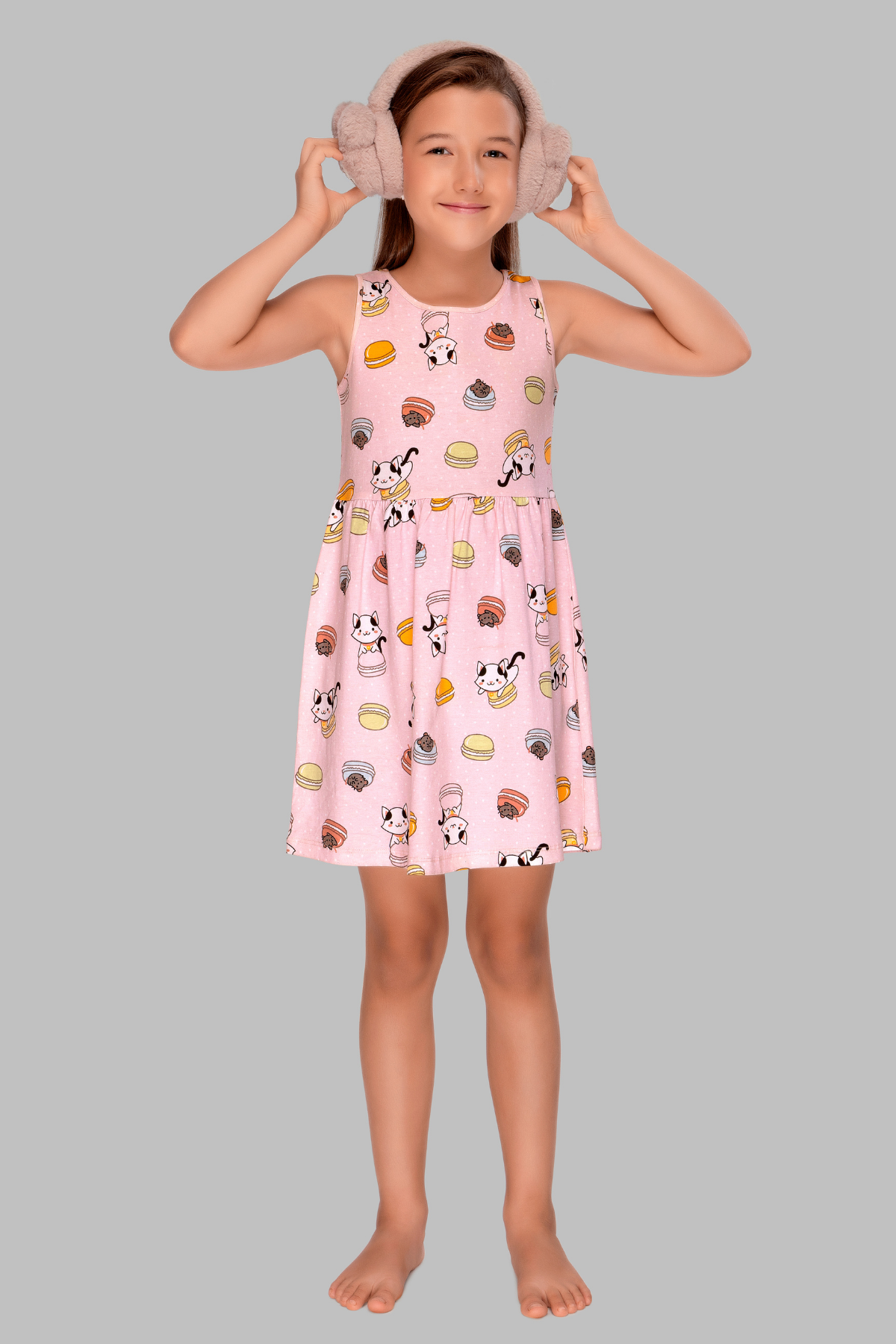 Paws & Patties Lounge Frock For Girls