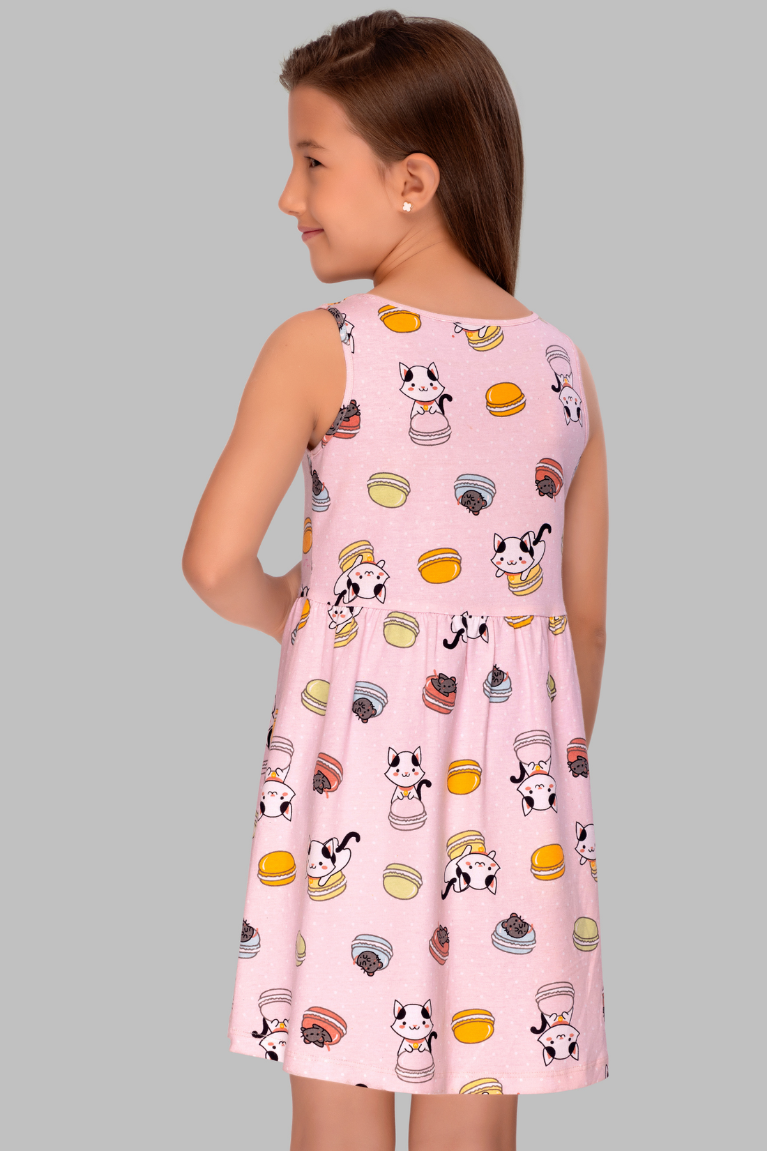 Paws & Patties Lounge Frock For Girls LK DR 25068