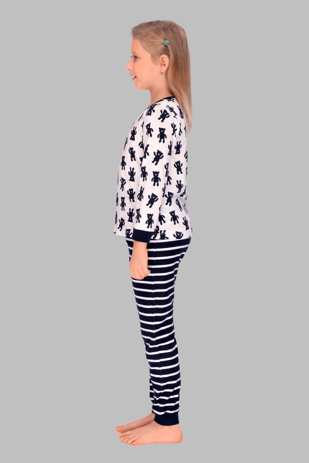 Striped Navy Bue Cozy Set