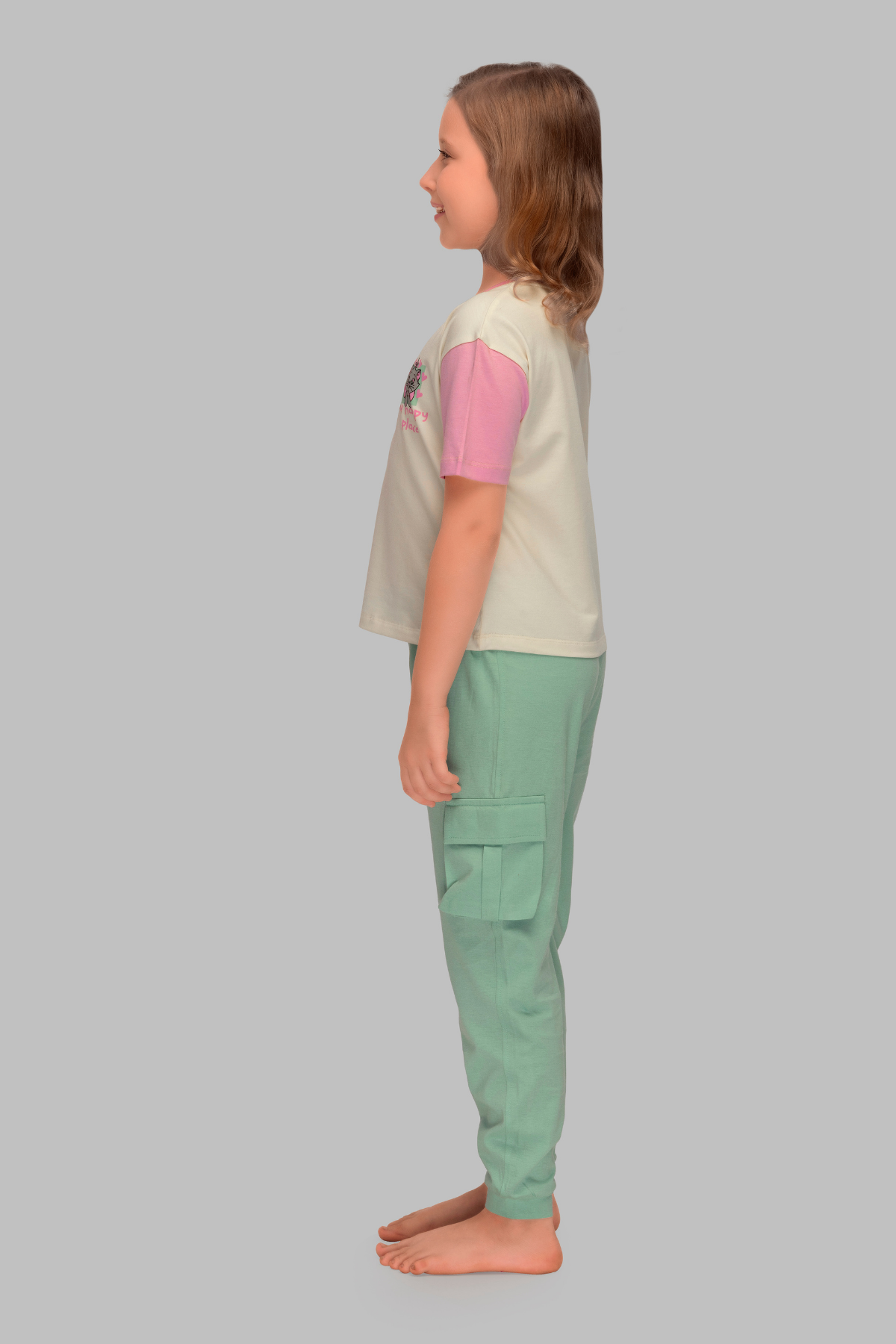 Color Blocked Top And Joggers Sets