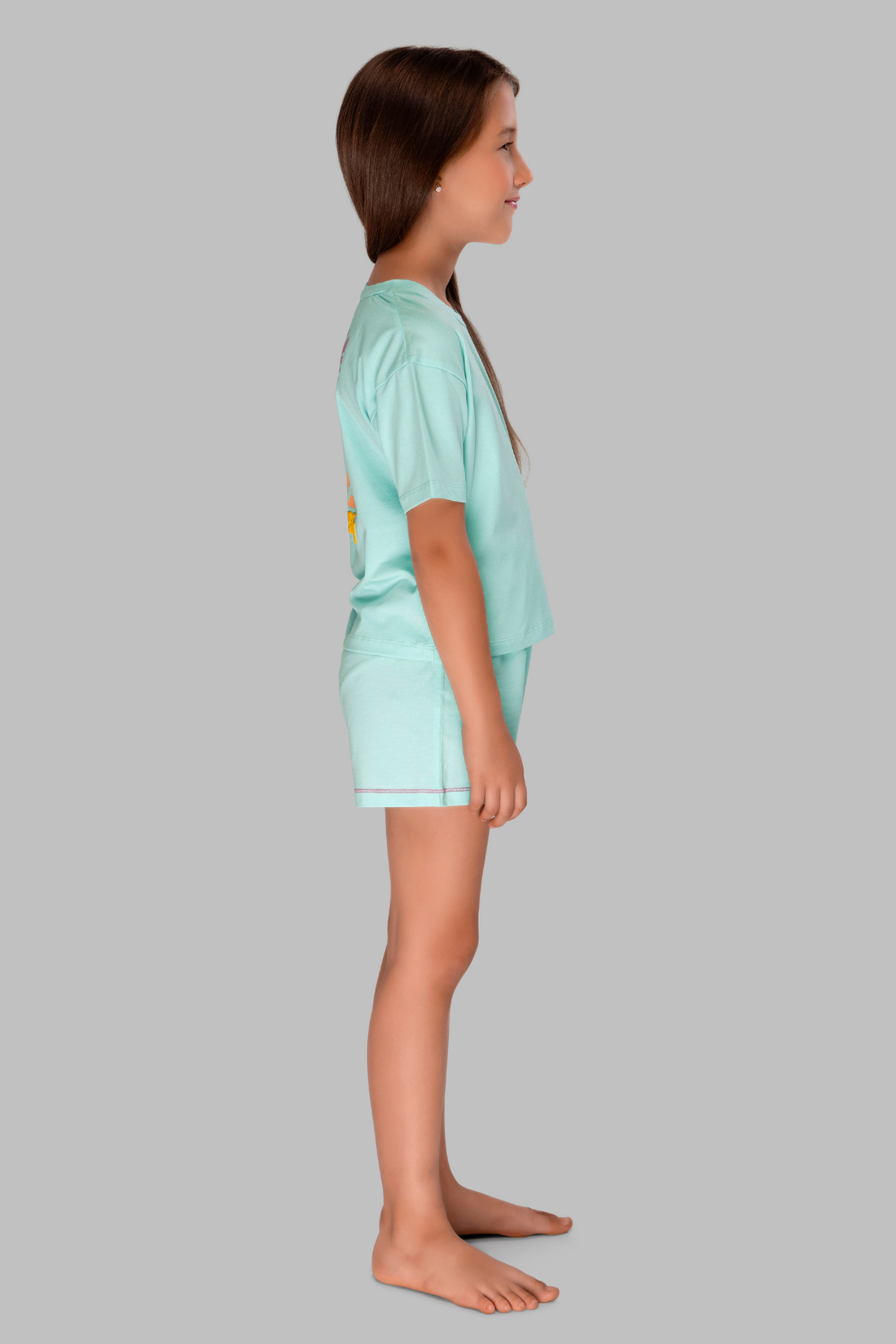 Cute Dolphin Shorts Set For Girls