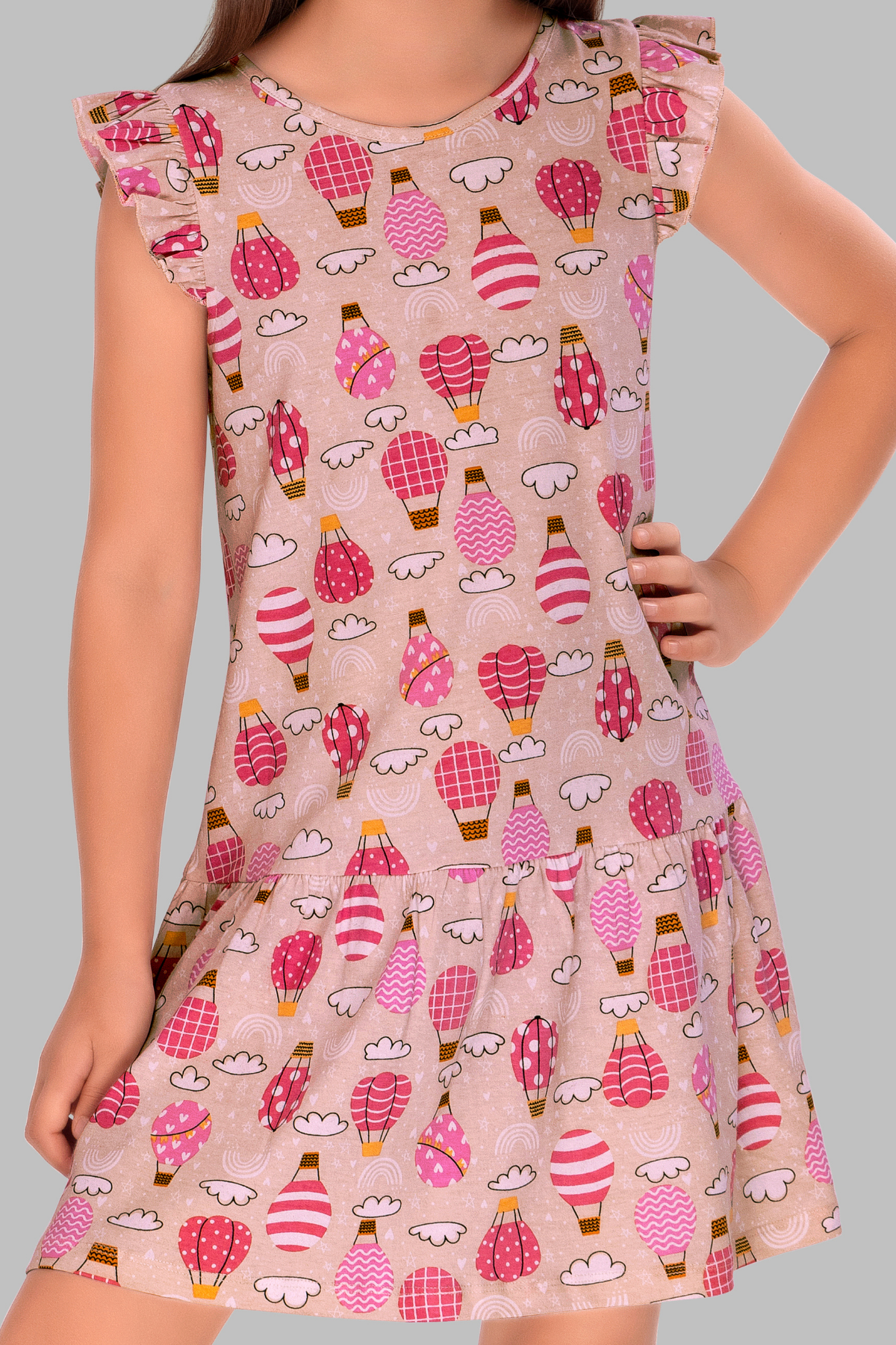 Parachute Paradise Dreams Lounge Frock For Girls