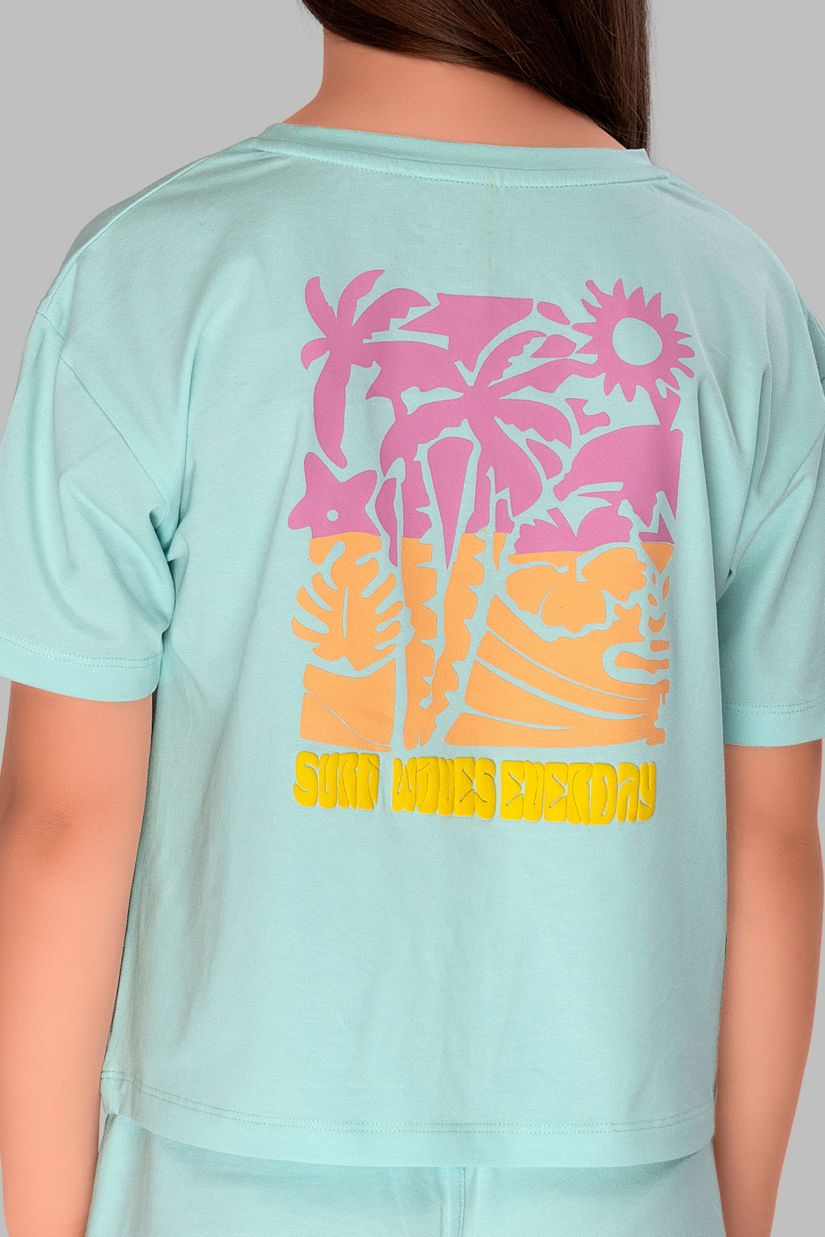 Dream with Dolphins Top Pajama Sets For Girls