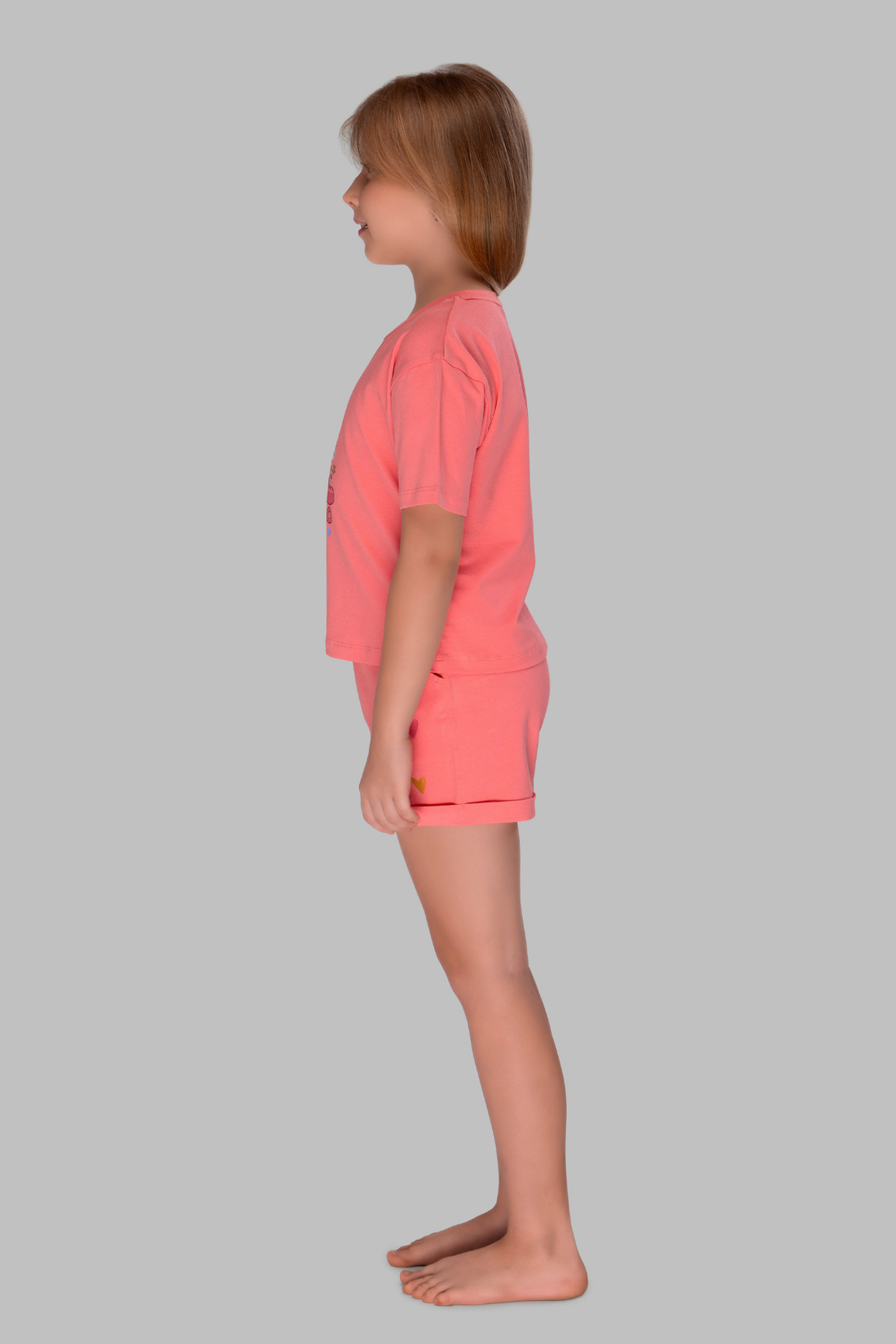 Funny Bunny Shorts Set For Girls