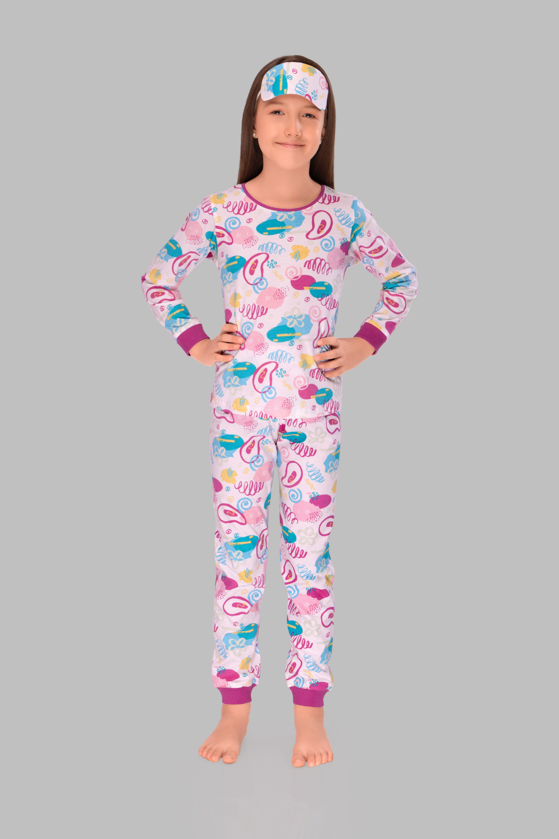 Doodle Spiral Cozy Set