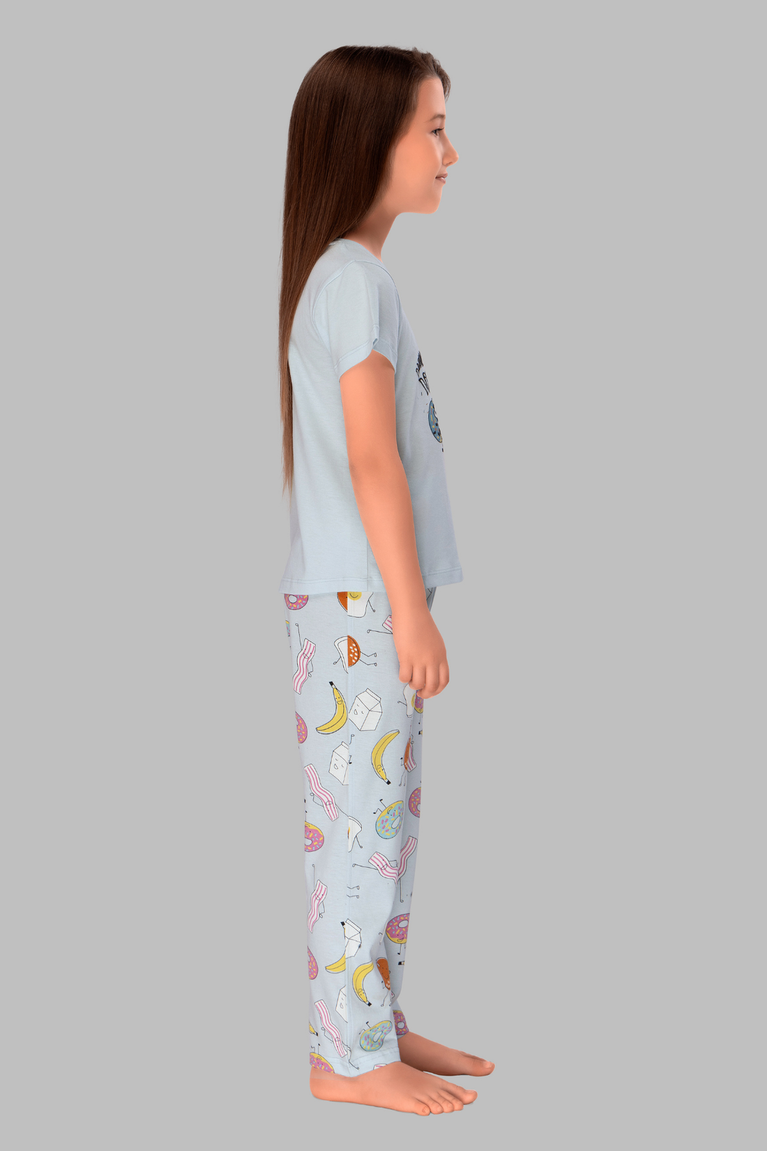Doughnut Dreams Top Pajama Set For Girls