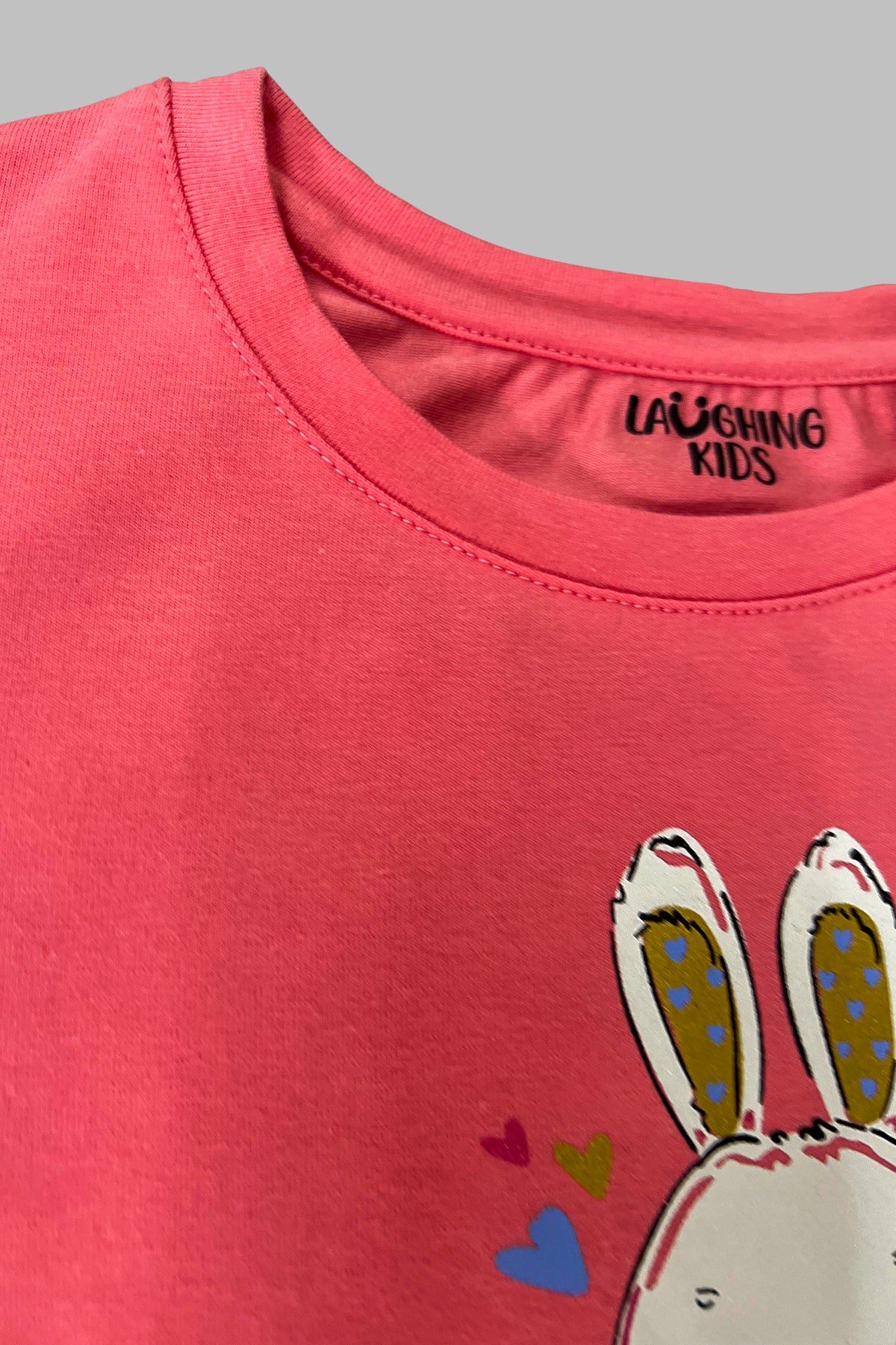 Funny Bunny Shorts Set For Girls