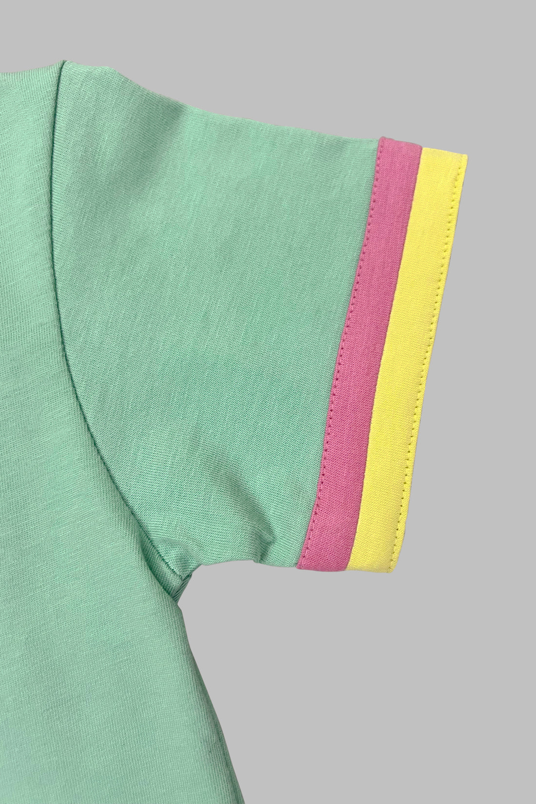 Teal Bunny and Teddy Shorts Set For Girls