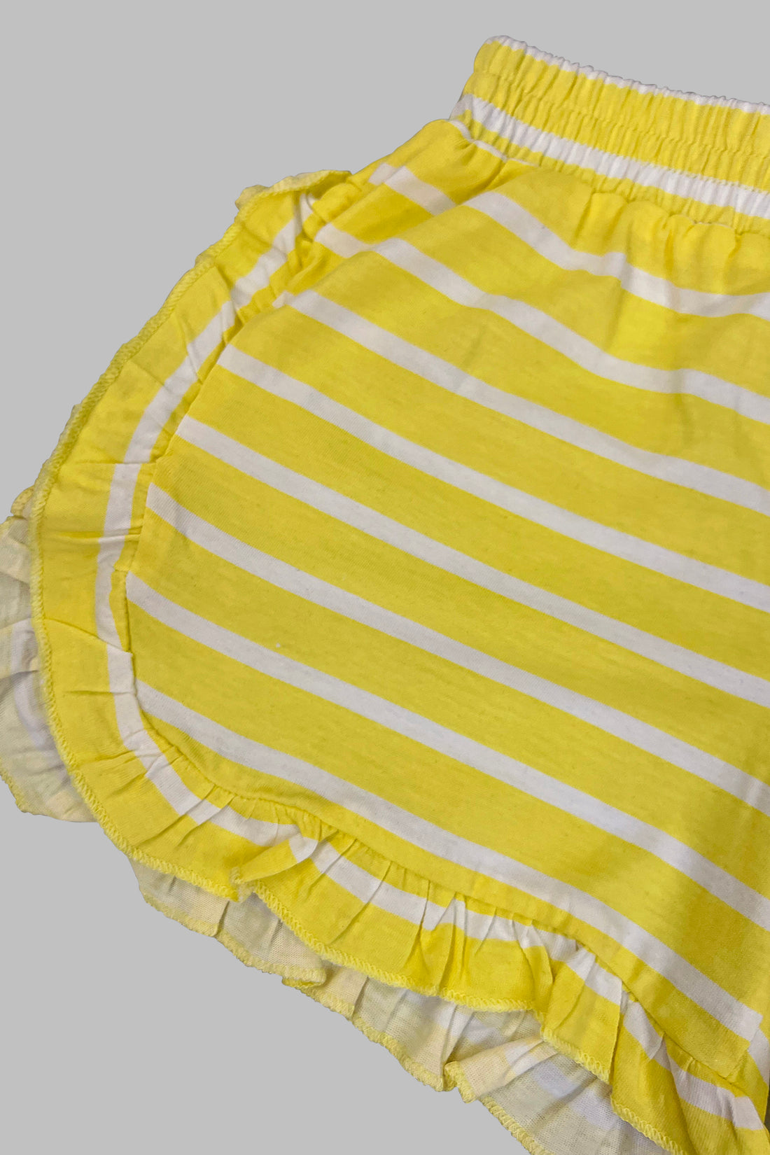 White Summer Special Shorts Set For Girls SH 25045