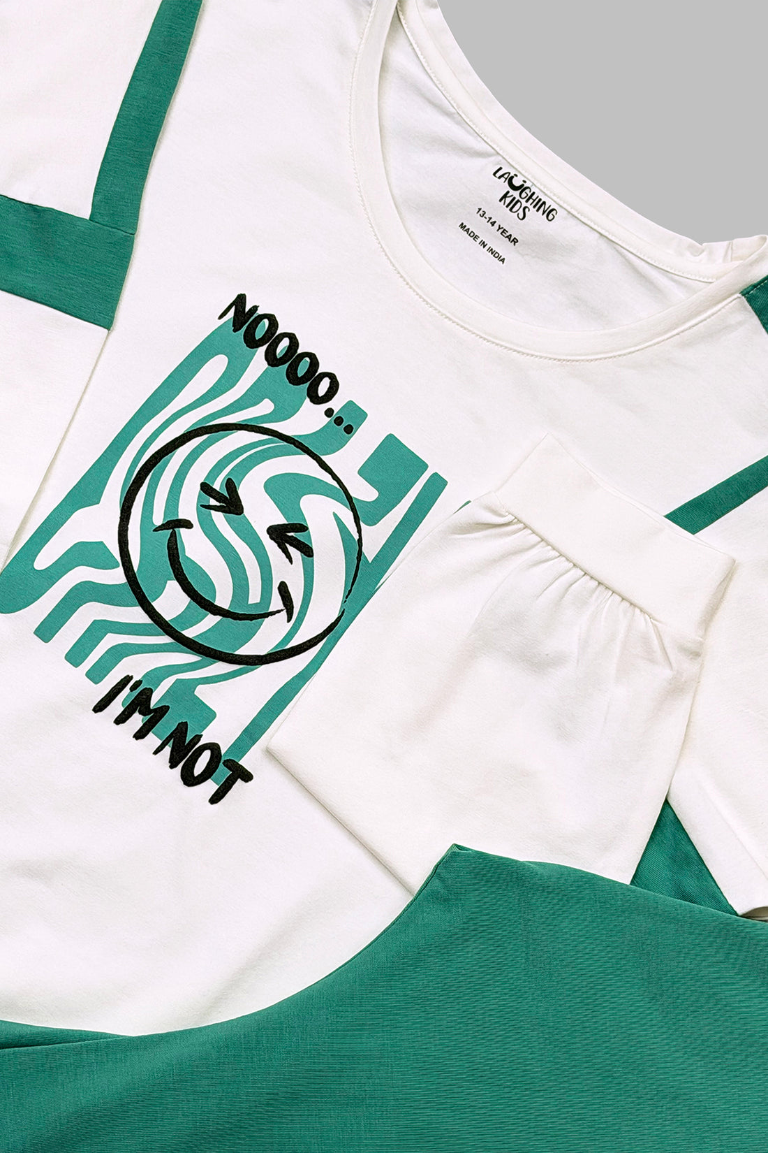 White Full Sleeves Track Suits For Girls