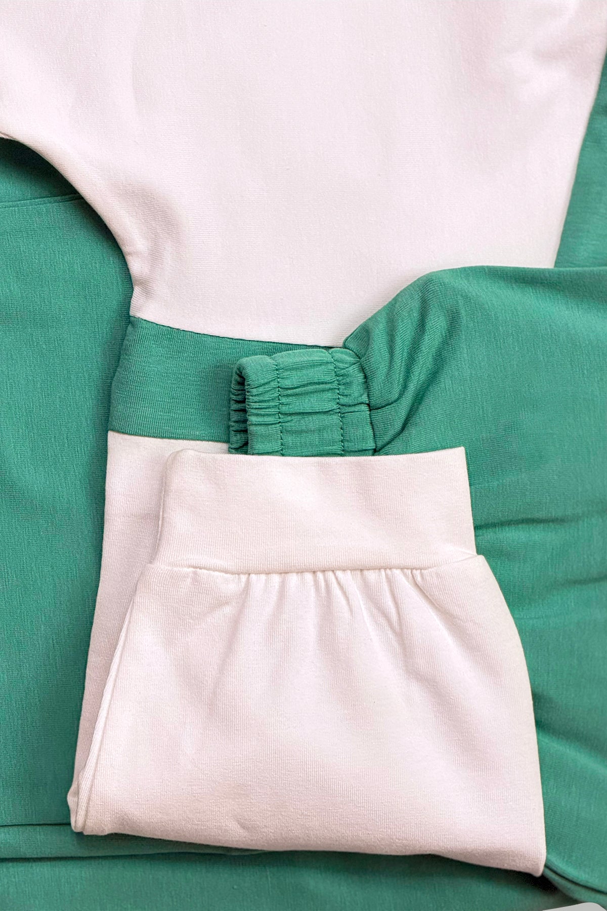 White Full Sleeves Track Suits For Girls TR 25076