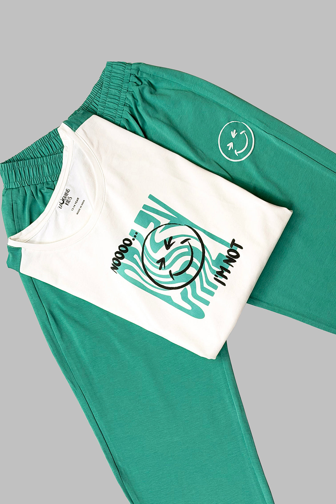 White Full Sleeves Track Suits For Girls TR 25076