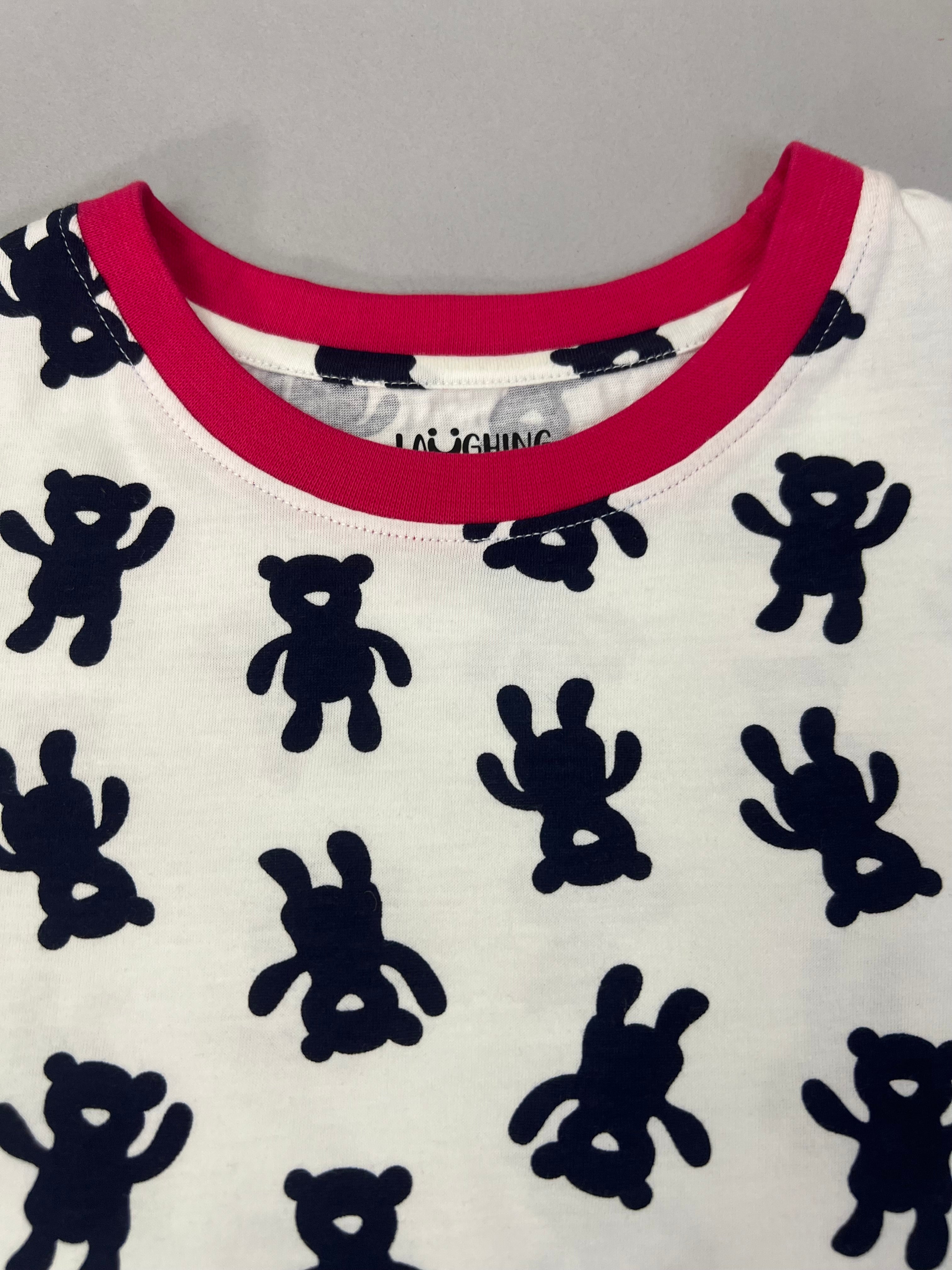 ABC Printed Shorts Set For Girls SH 25055