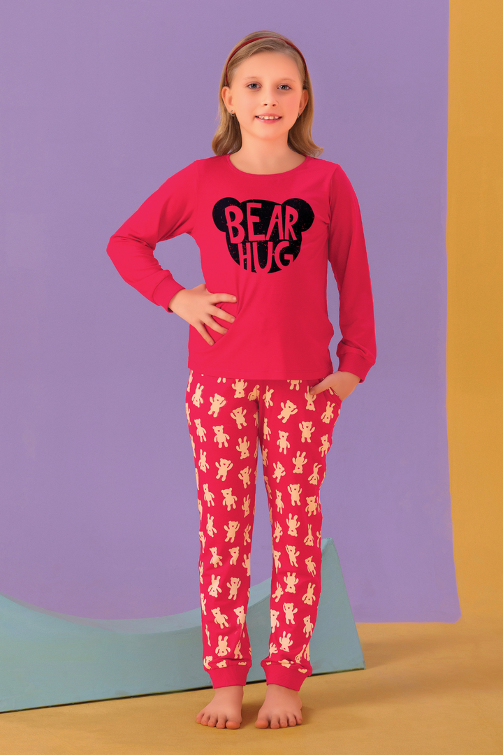 Bear Hug Cozy Set For Girls