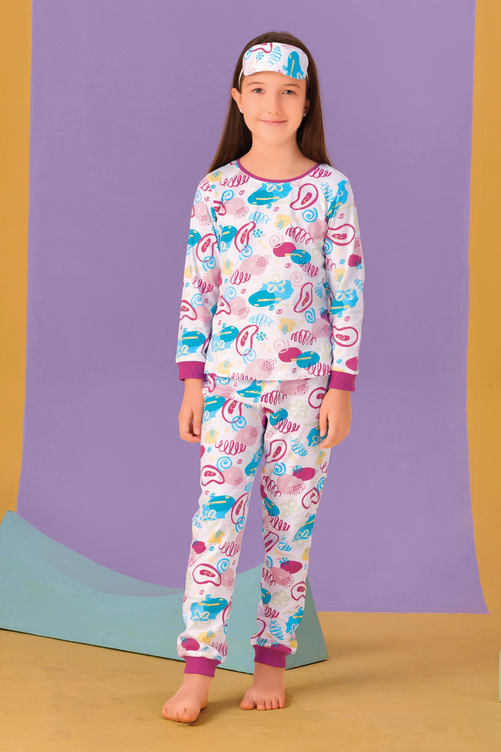 Doodle Spiral Cozy Set