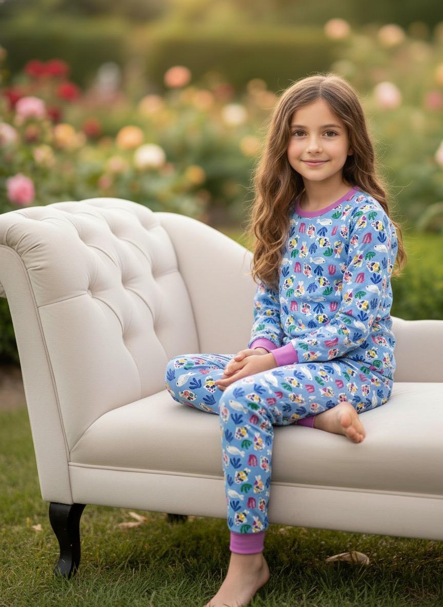 Aqua theme Cozy Set For Girls CZ 25031