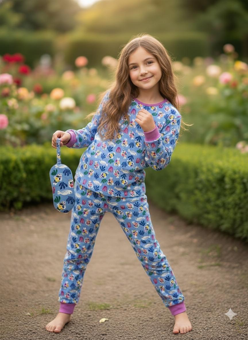 Aqua theme Cozy Set For Girls CZ 25031